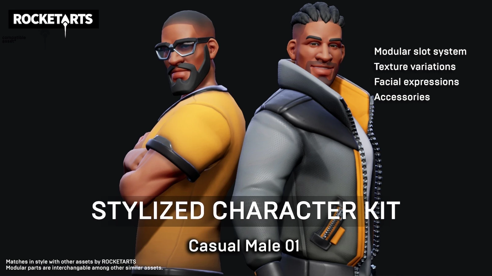 Stylized Character Kit from Unreal Engine Marketplace
